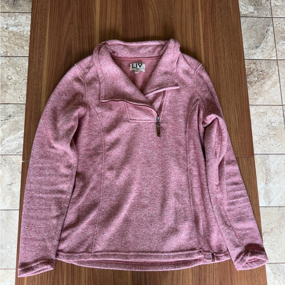 LIV Women's Pink Sweater